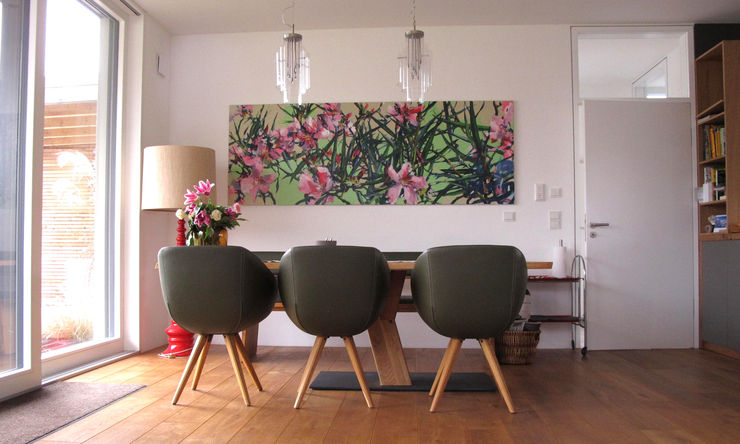 oleander, living room Bamberg / acrylic on canvas