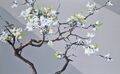 Cherry blossoms, painting No. 6591