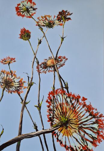 flora incognita, painting No. 4246 / acrylic on canvas