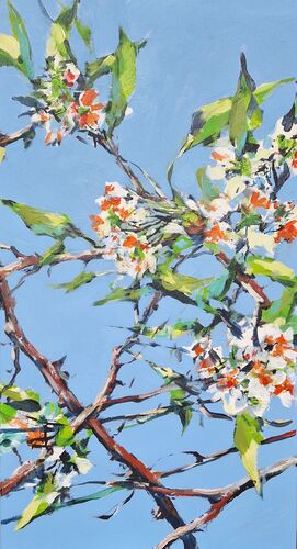 flora incognita, painting No. 4238 / acrylic on canvas