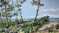 pines at Weststrand, painting No. 3334