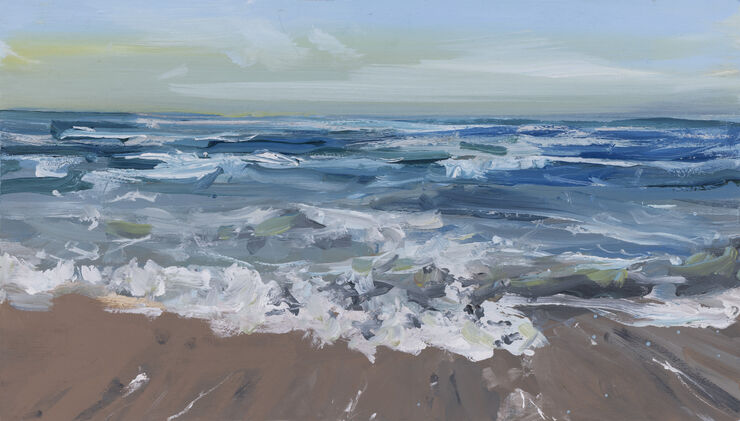 Sea, painting No. 2259 / oil on board