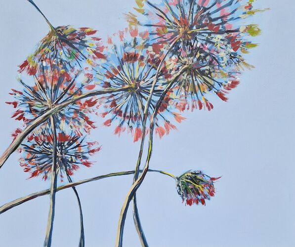 flora incognita, painting No. 4053 / acrylic on canvas
