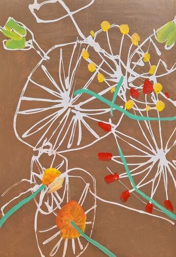 flora incognita, painting No. 3469 / oil on board