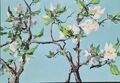 apple blossoms, painting No. 3473