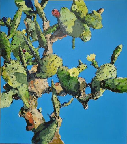 indian fig, painting No. 8203 / acrylic on canvas