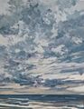 Sky and sea, painting No. 9504