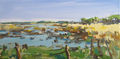 flat bay near Körkwitz, painting No. 9694