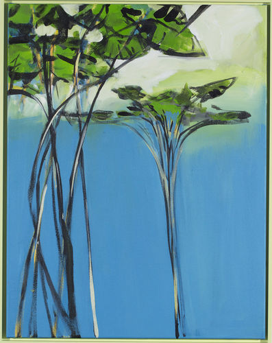 water lilies, No. 3223 / Acrylic on canvas